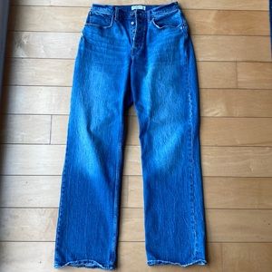 Abercrombie Curve Love blue jeans, size 28